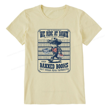 Pagewings The Banned Books Ain't Gonna Read Themselves Unisex Classic T-shirt