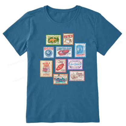 Pagewings Books Stamp Beach Read Unisex Classic T-shirt