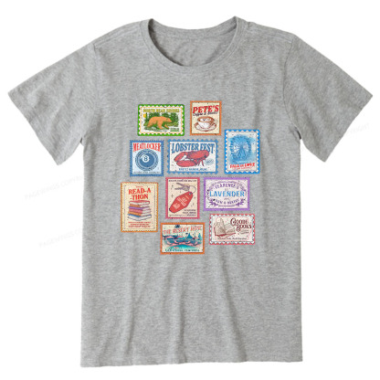 Pagewings Books Stamp Beach Read Unisex Classic T-shirt