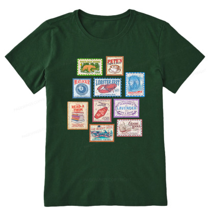 Pagewings Books Stamp Beach Read Unisex Classic T-shirt