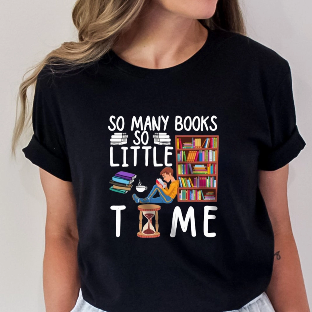 Pagewings So Many Books So Little Time Unisex Classic T-shirt