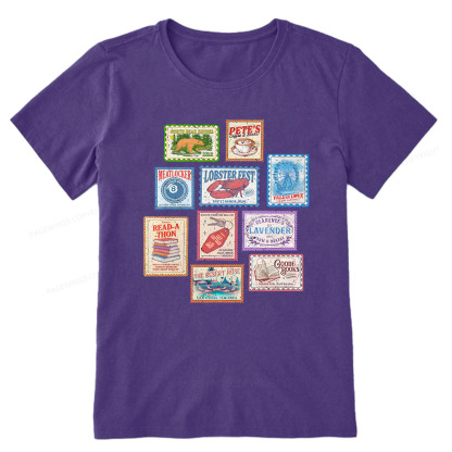 Pagewings Books Stamp Beach Read Unisex Classic T-shirt