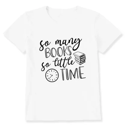 Pagewings So Many Books So Little Time Unisex Classic T-shirt