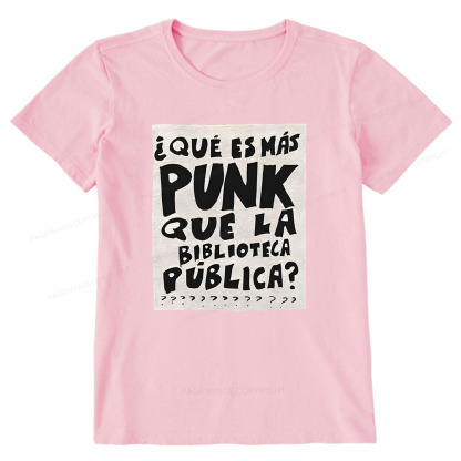 Pagewings What's More Punk Than The Public Library Unisex Classic T-shirt