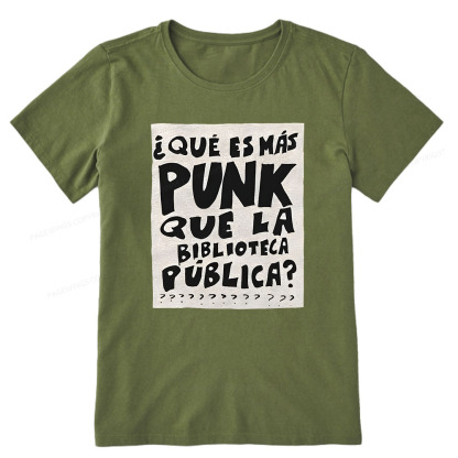 Pagewings What's More Punk Than The Public Library Unisex Classic T-shirt