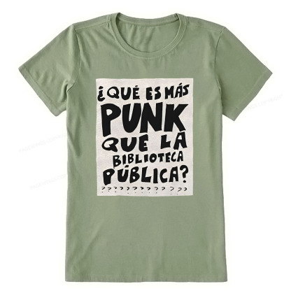 Pagewings What's More Punk Than The Public Library Unisex Classic T-shirt