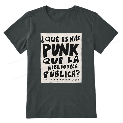 Pagewings What's More Punk Than The Public Library Unisex Classic T-shirt
