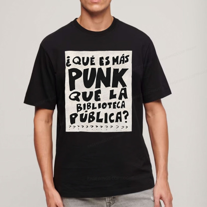 Pagewings What's More Punk Than The Public Library Unisex Classic T-shirt