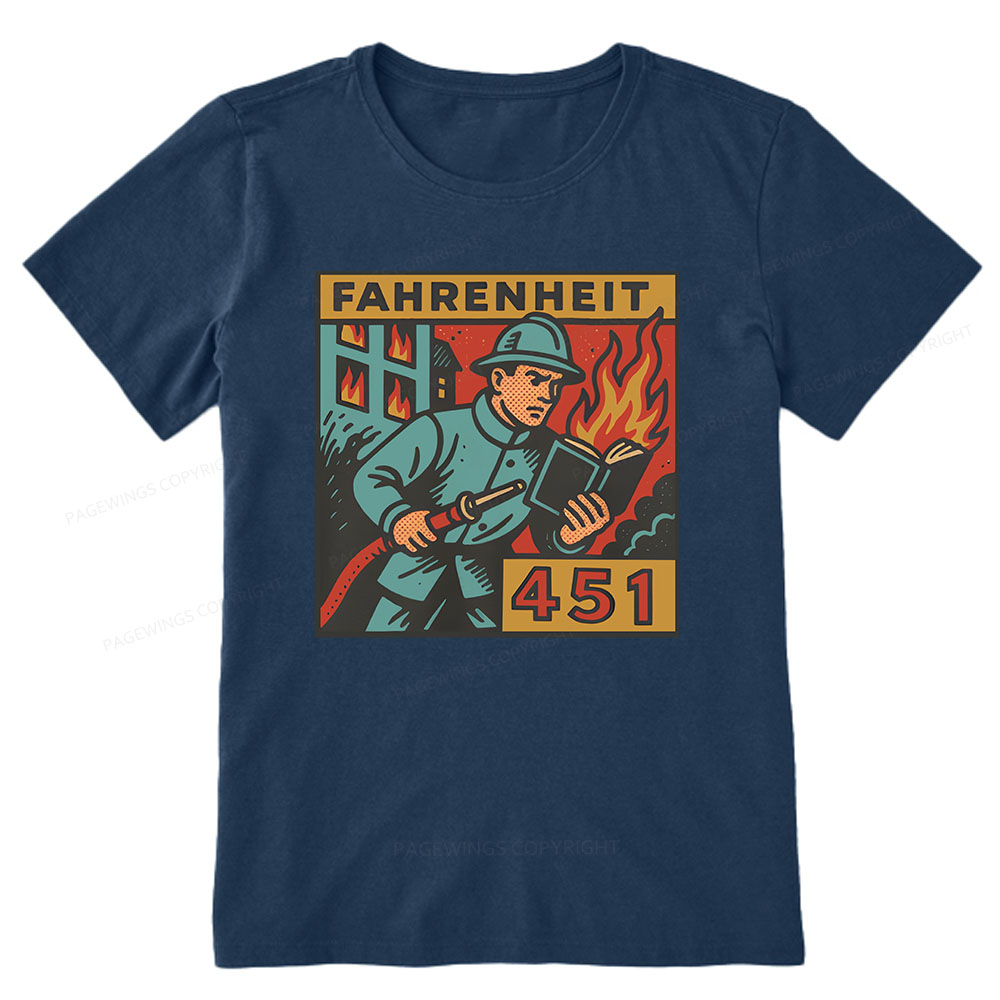 Pagewings Literature 451 Unisex Classic T-shirt