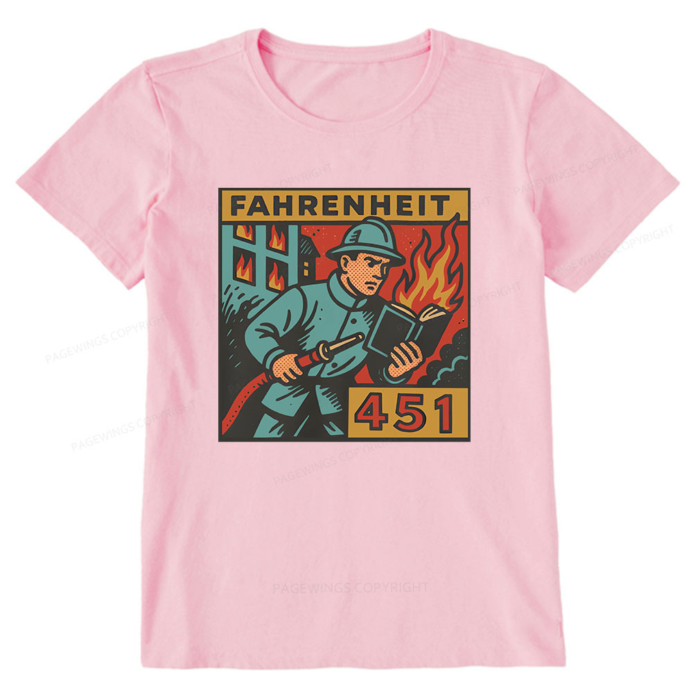 Pagewings Literature 451 Unisex Classic T-shirt