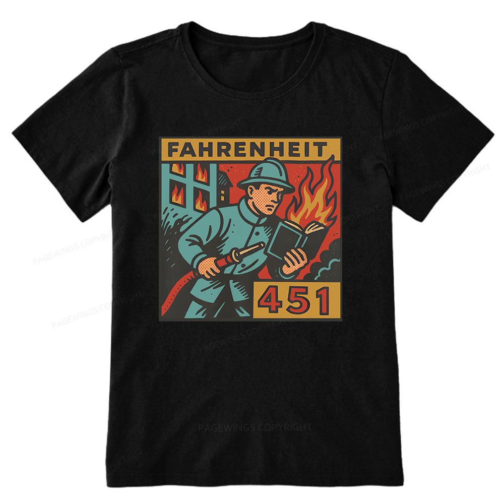 Pagewings Literature 451 Unisex Classic T-shirt