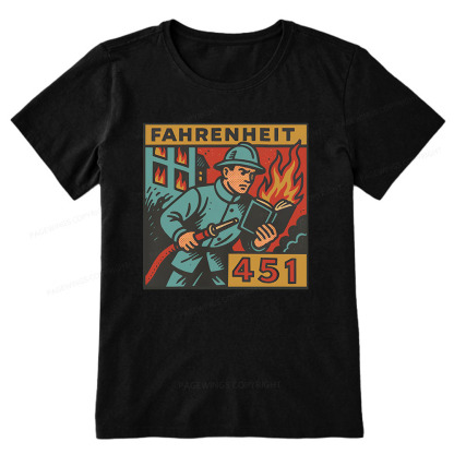 Pagewings Literature 451 Unisex Classic T-shirt