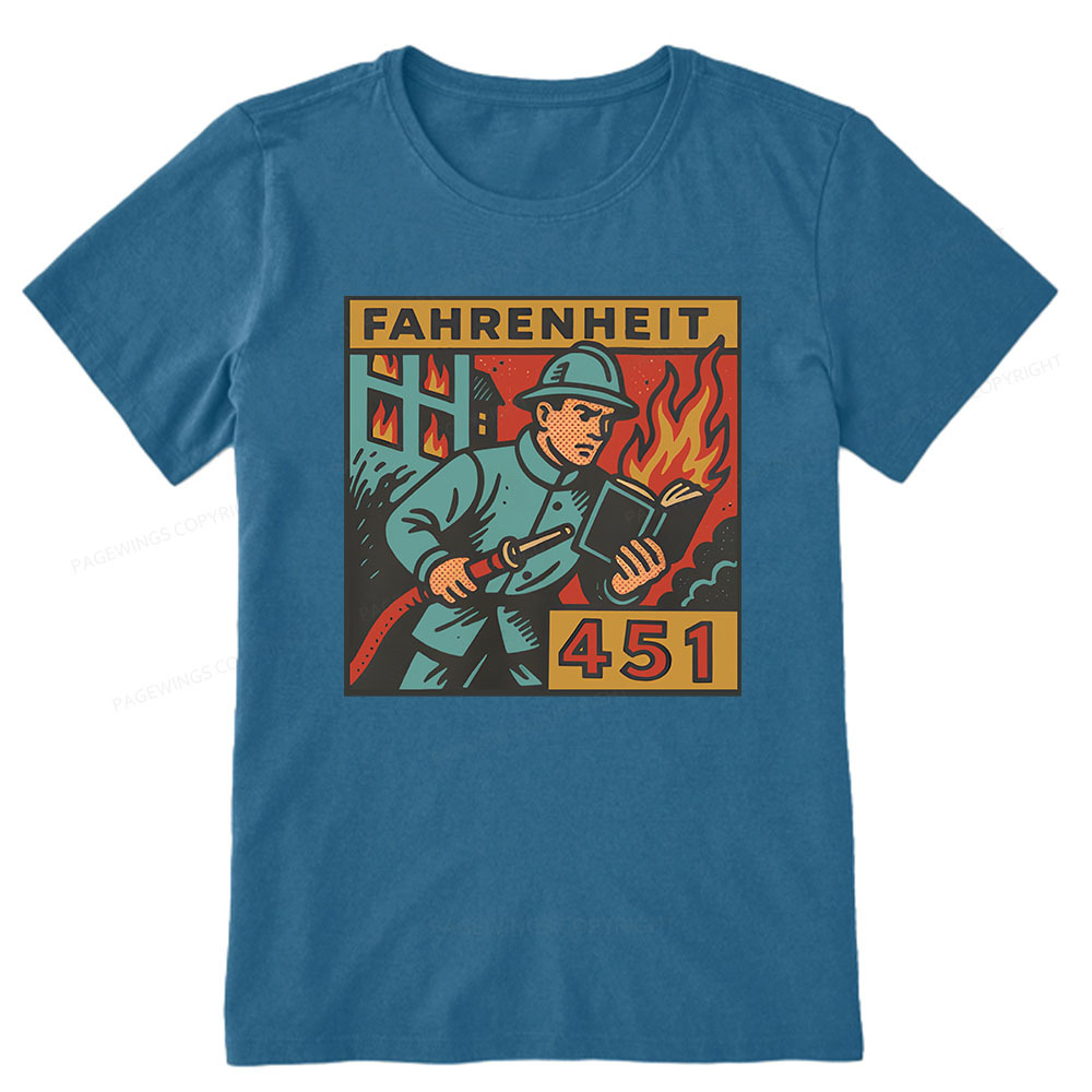 Pagewings Literature 451 Unisex Classic T-shirt