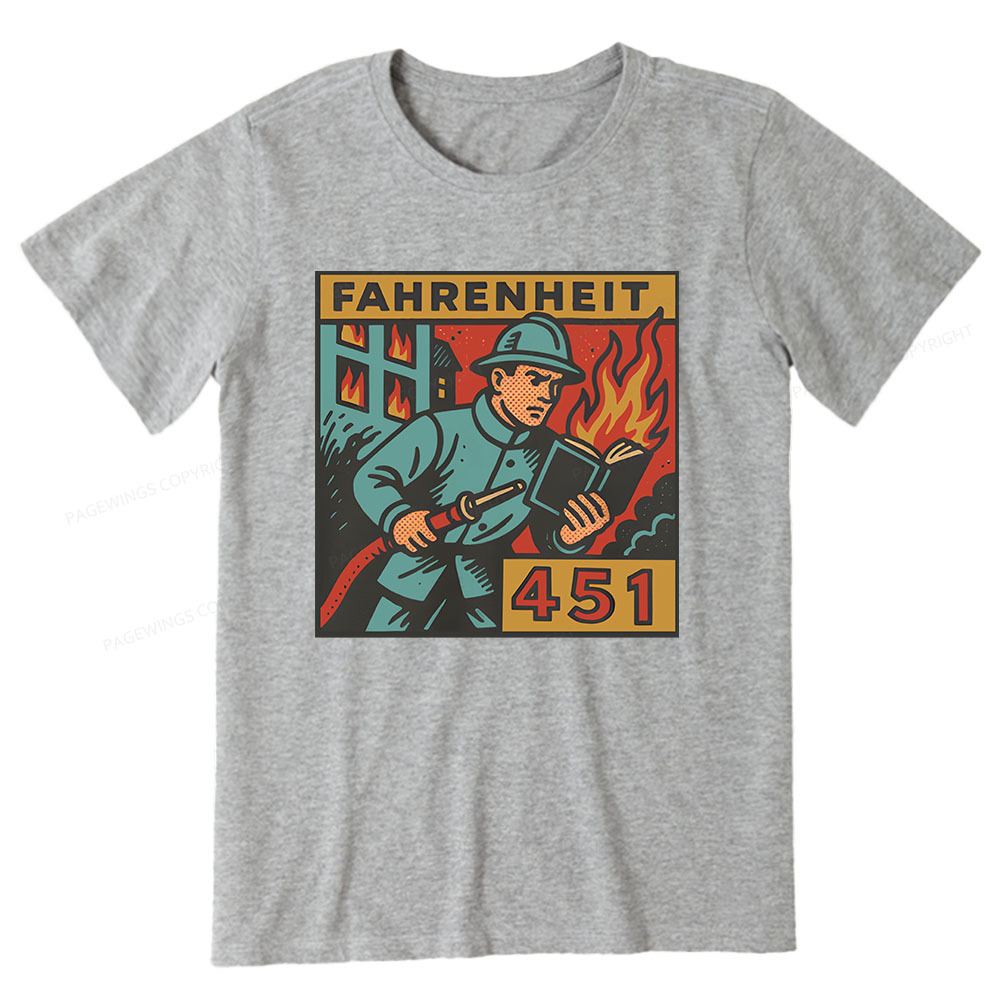 Pagewings Literature 451 Unisex Classic T-shirt