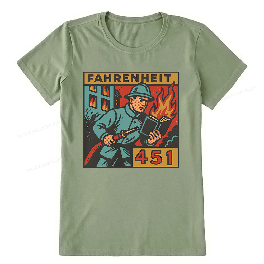 Pagewings Literature 451 Unisex Classic T-shirt