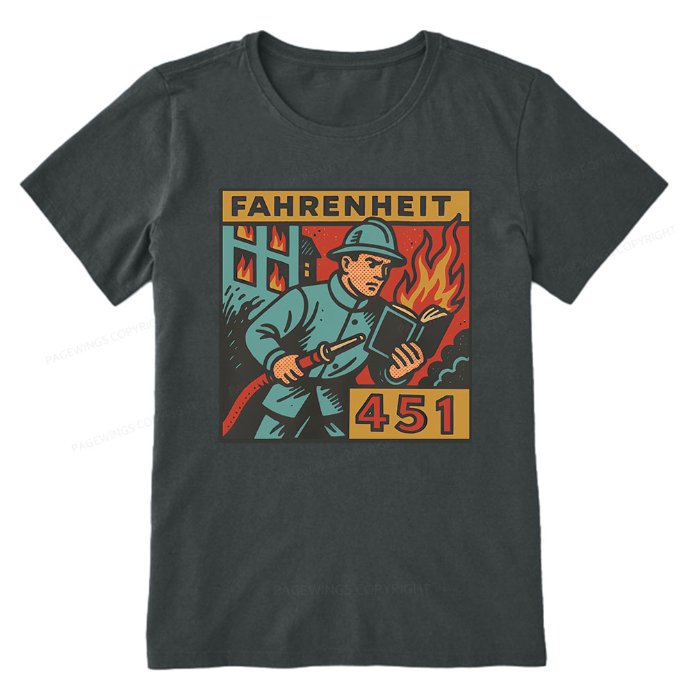 Pagewings Literature 451 Unisex Classic T-shirt