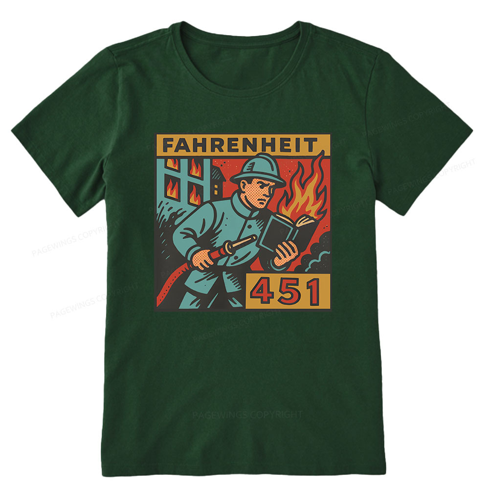 Pagewings Literature 451 Unisex Classic T-shirt