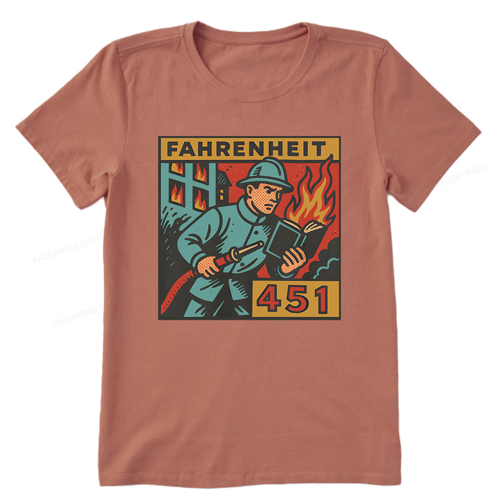 Pagewings Literature 451 Unisex Classic T-shirt