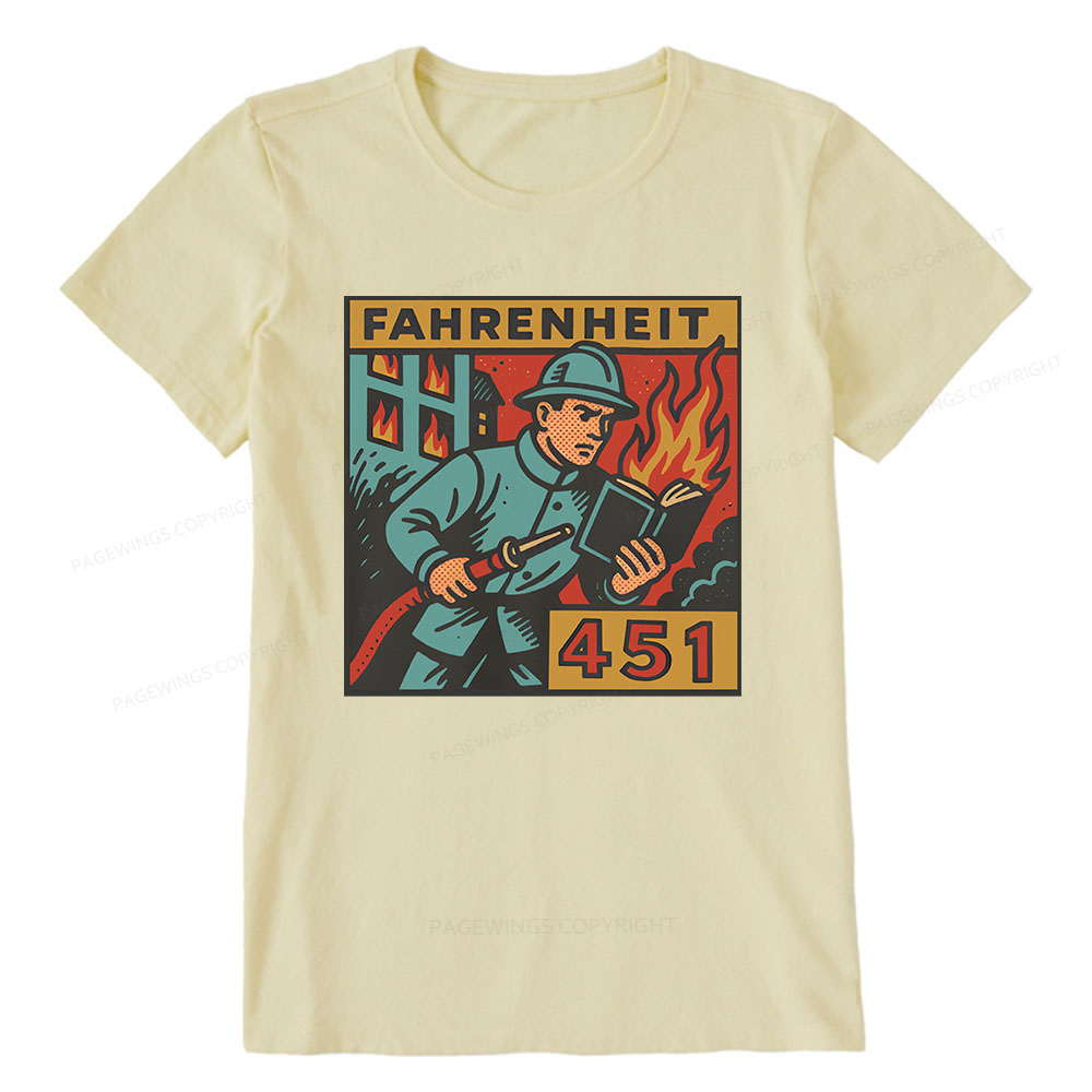 Pagewings Literature 451 Unisex Classic T-shirt