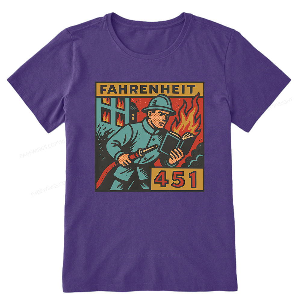 Pagewings Literature 451 Unisex Classic T-shirt