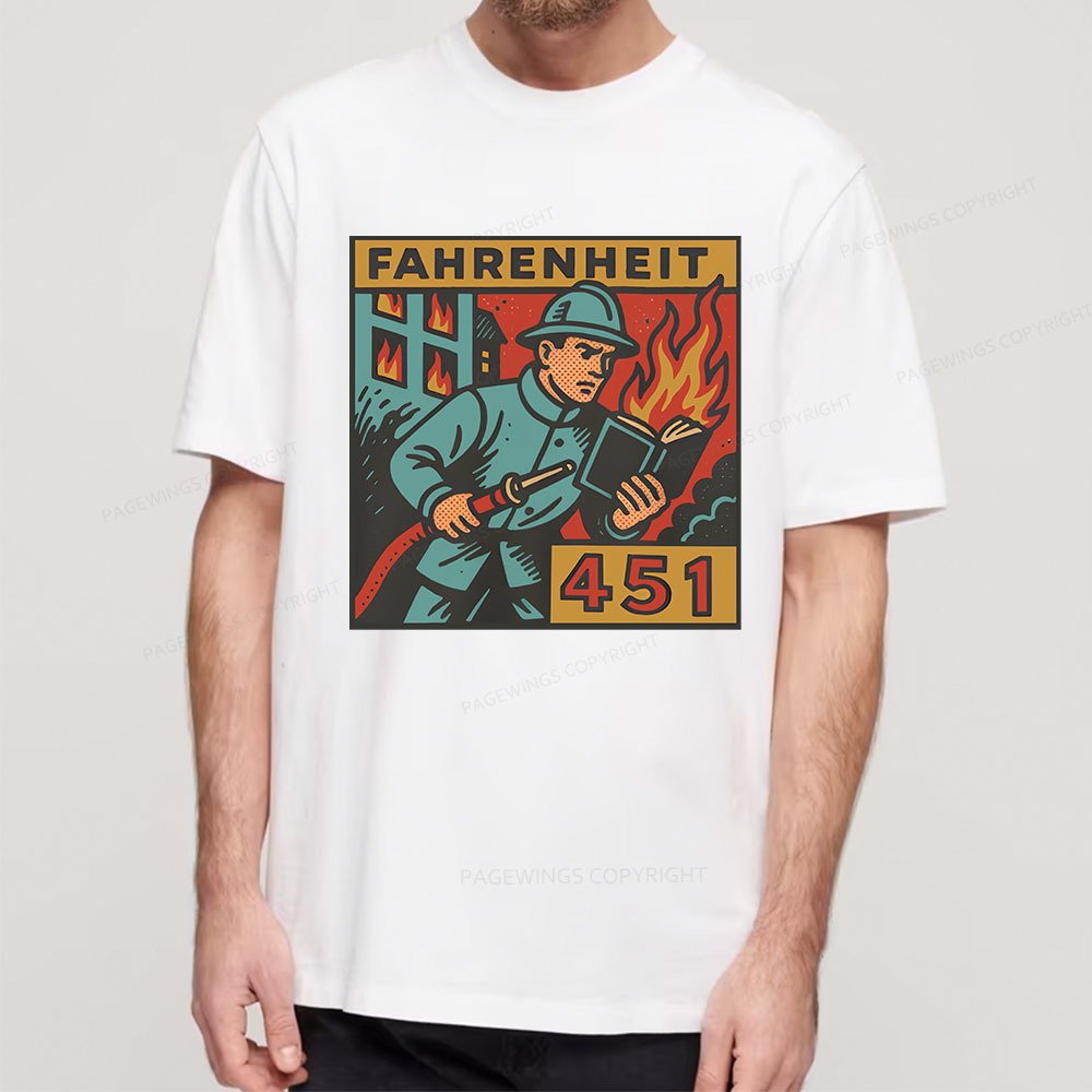 Pagewings Literature 451 Unisex Classic T-shirt