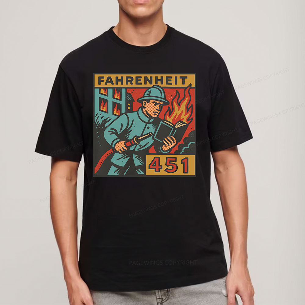 Pagewings Literature 451 Unisex Classic T-shirt