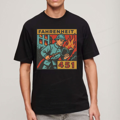 Pagewings Literature 451 Unisex Classic T-shirt