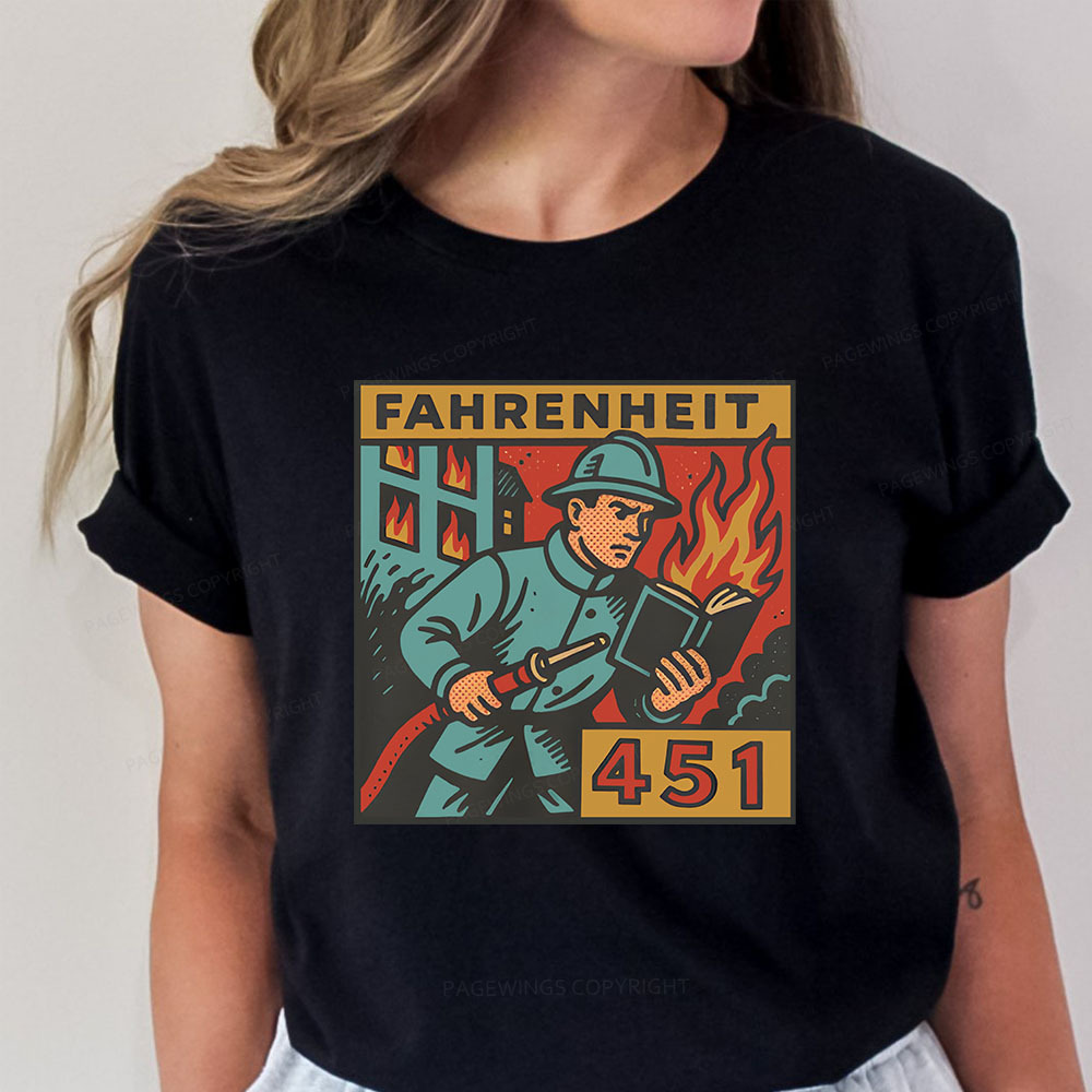 Pagewings Literature 451 Unisex Classic T-shirt