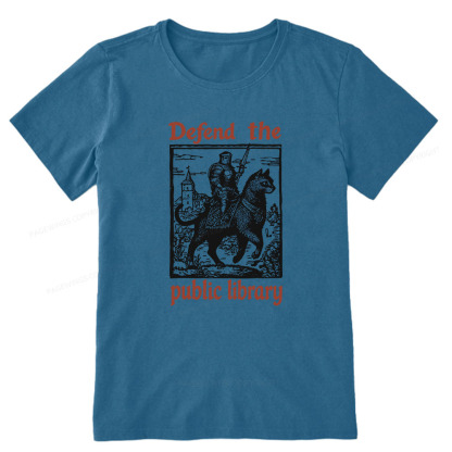 Pagewings Defend the Public Library Unisex Classic T-shirt