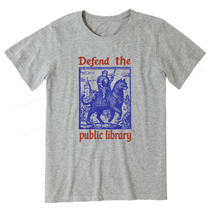 Pagewings Defend the Public Library Unisex Classic T-shirt