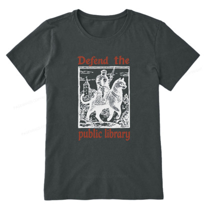 Pagewings Defend the Public Library Unisex Classic T-shirt