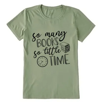 Pagewings So Many Books So Little Time Unisex Classic T-shirt