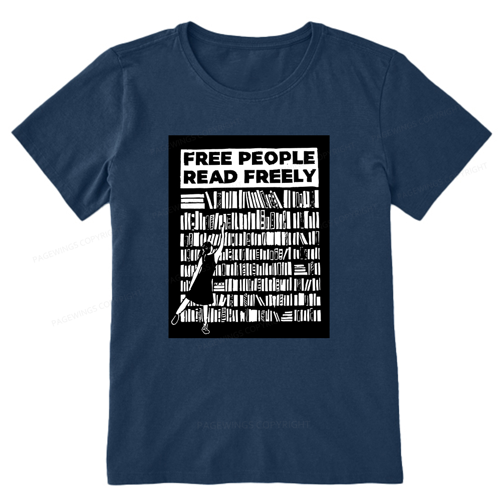 Pagewings Free People Read Freely Unisex Classic T-shirt