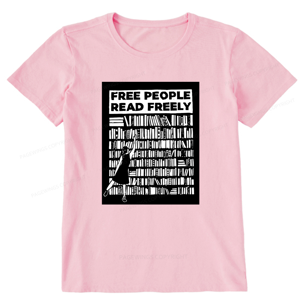 Pagewings Free People Read Freely Unisex Classic T-shirt