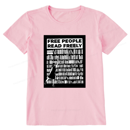 Pagewings Free People Read Freely Unisex Classic T-shirt