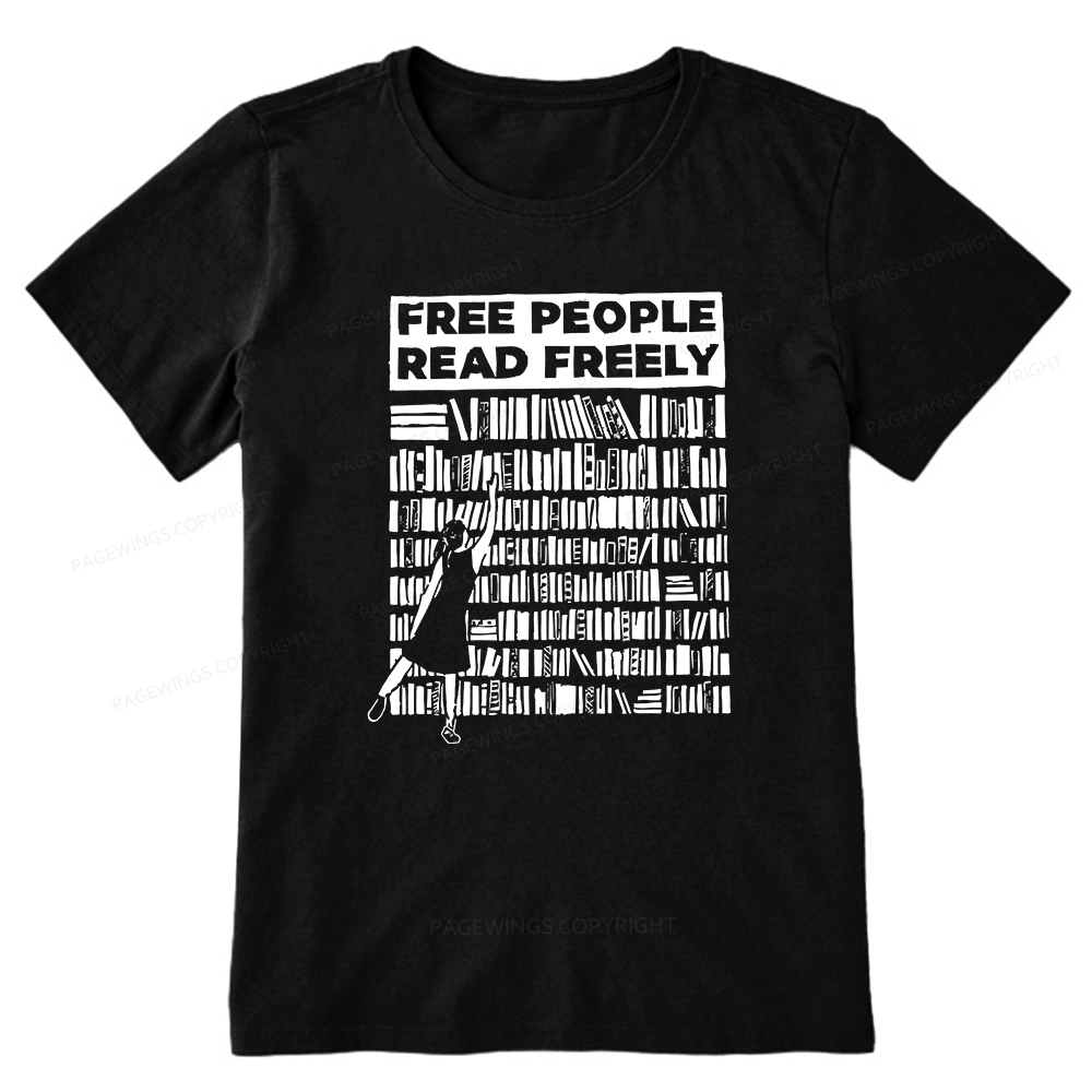 Pagewings Free People Read Freely Unisex Classic T-shirt