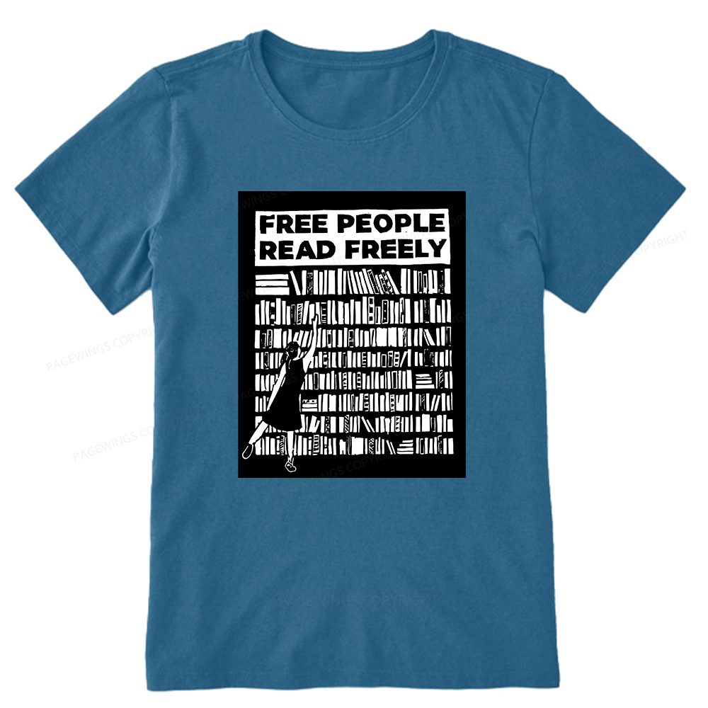 Pagewings Free People Read Freely Unisex Classic T-shirt