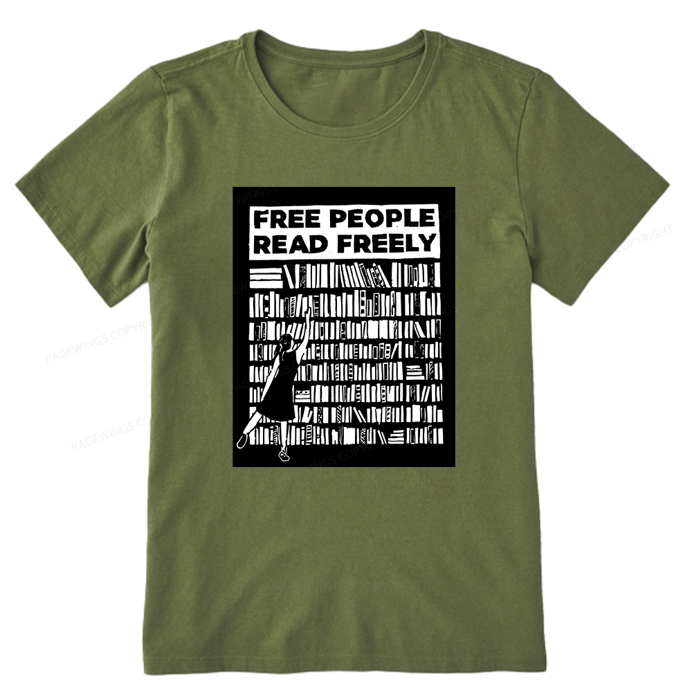 Pagewings Free People Read Freely Unisex Classic T-shirt
