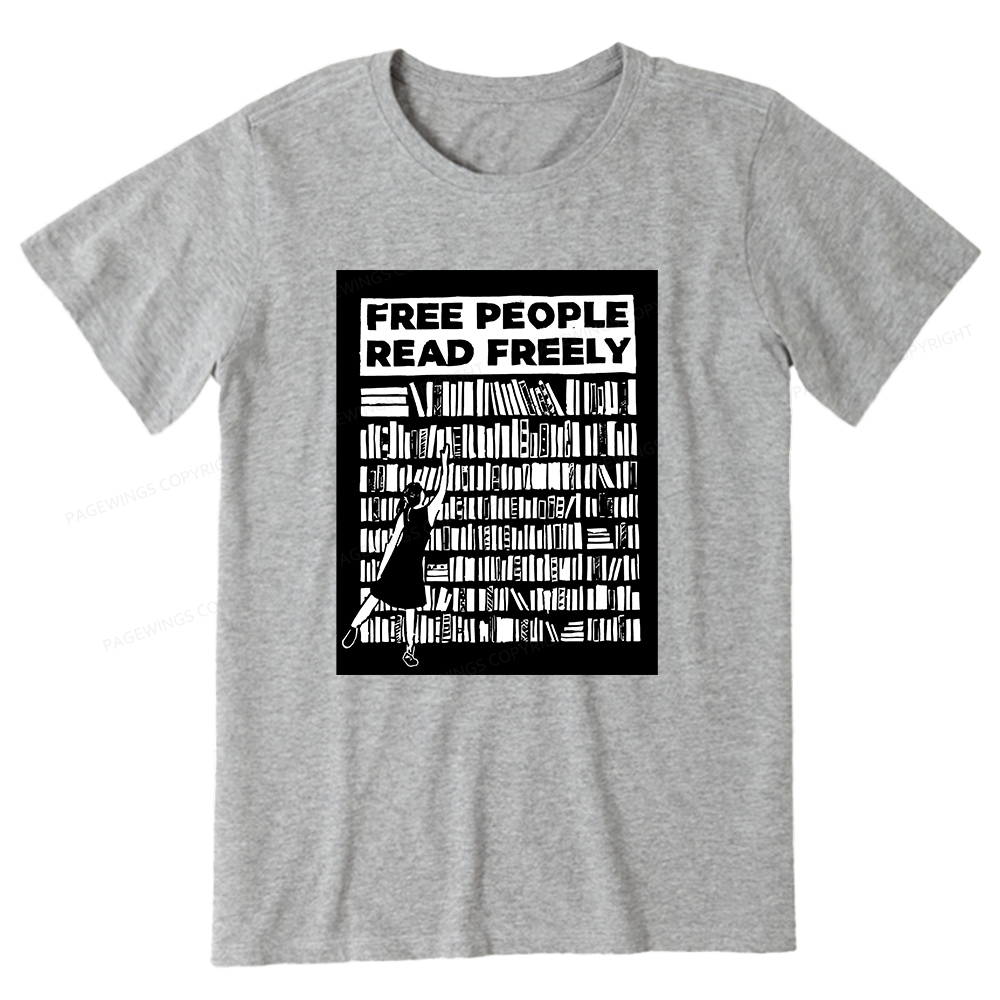Pagewings Free People Read Freely Unisex Classic T-shirt