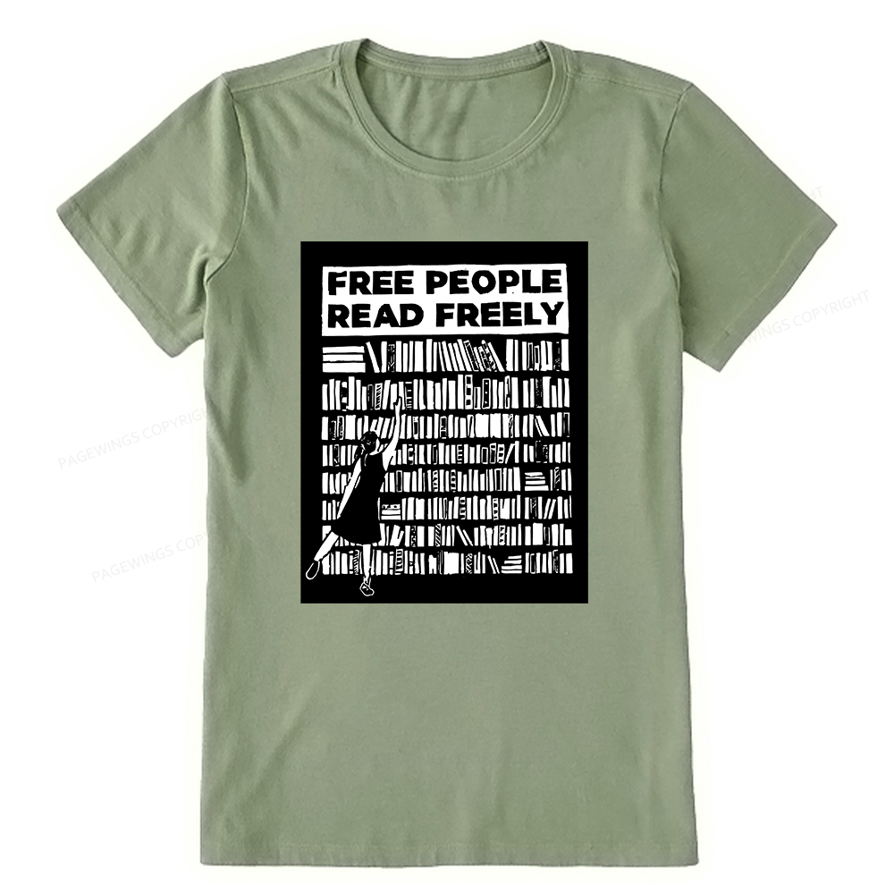 Pagewings Free People Read Freely Unisex Classic T-shirt