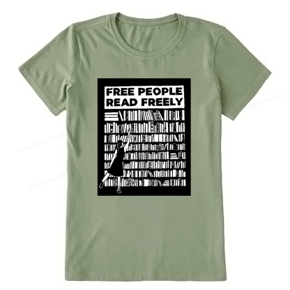 Pagewings Free People Read Freely Unisex Classic T-shirt