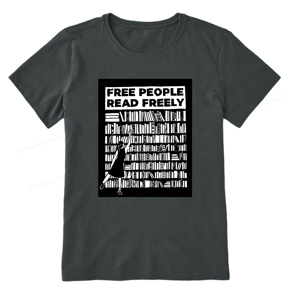 Pagewings Free People Read Freely Unisex Classic T-shirt