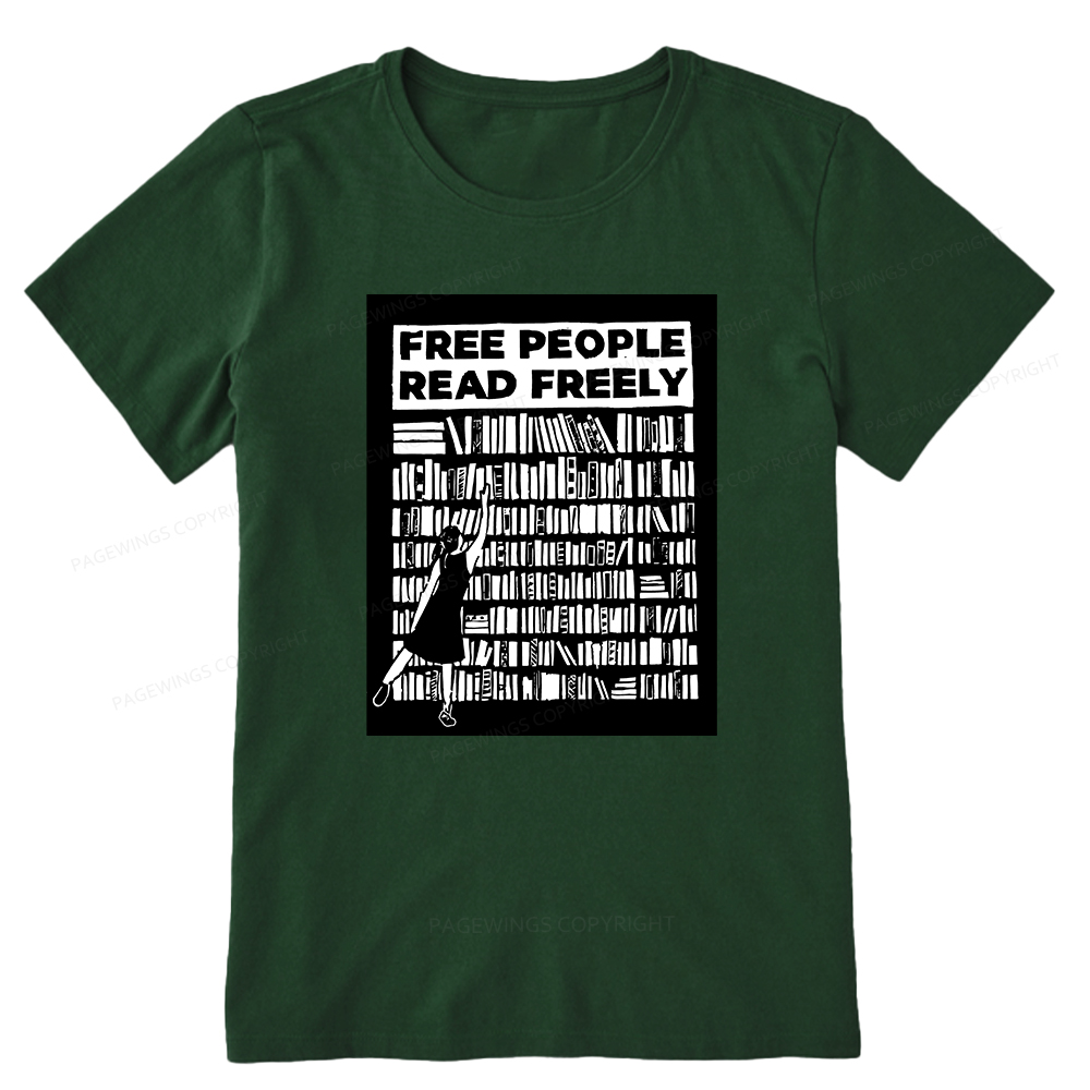 Pagewings Free People Read Freely Unisex Classic T-shirt