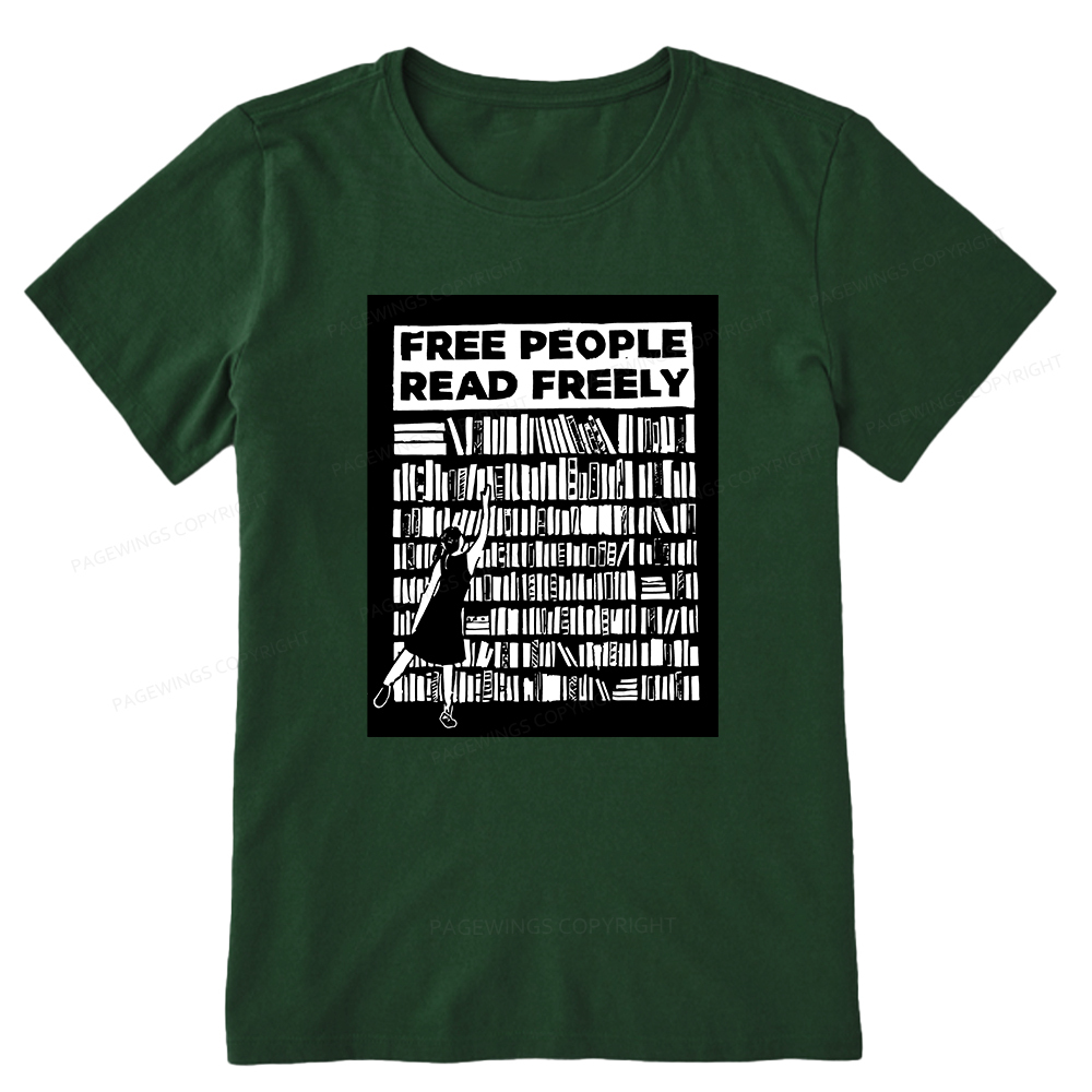 Pagewings Free People Read Freely Unisex Classic T-shirt