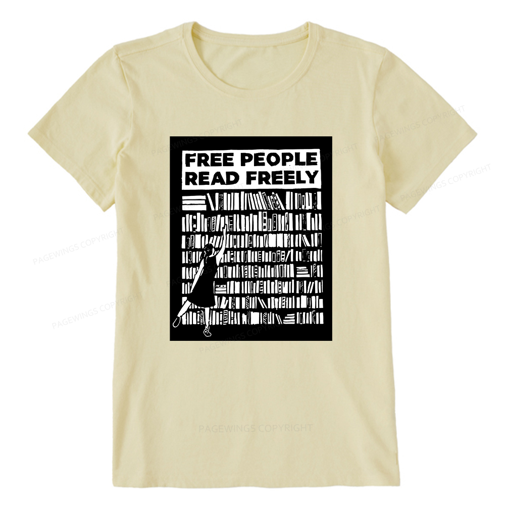 Pagewings Free People Read Freely Unisex Classic T-shirt