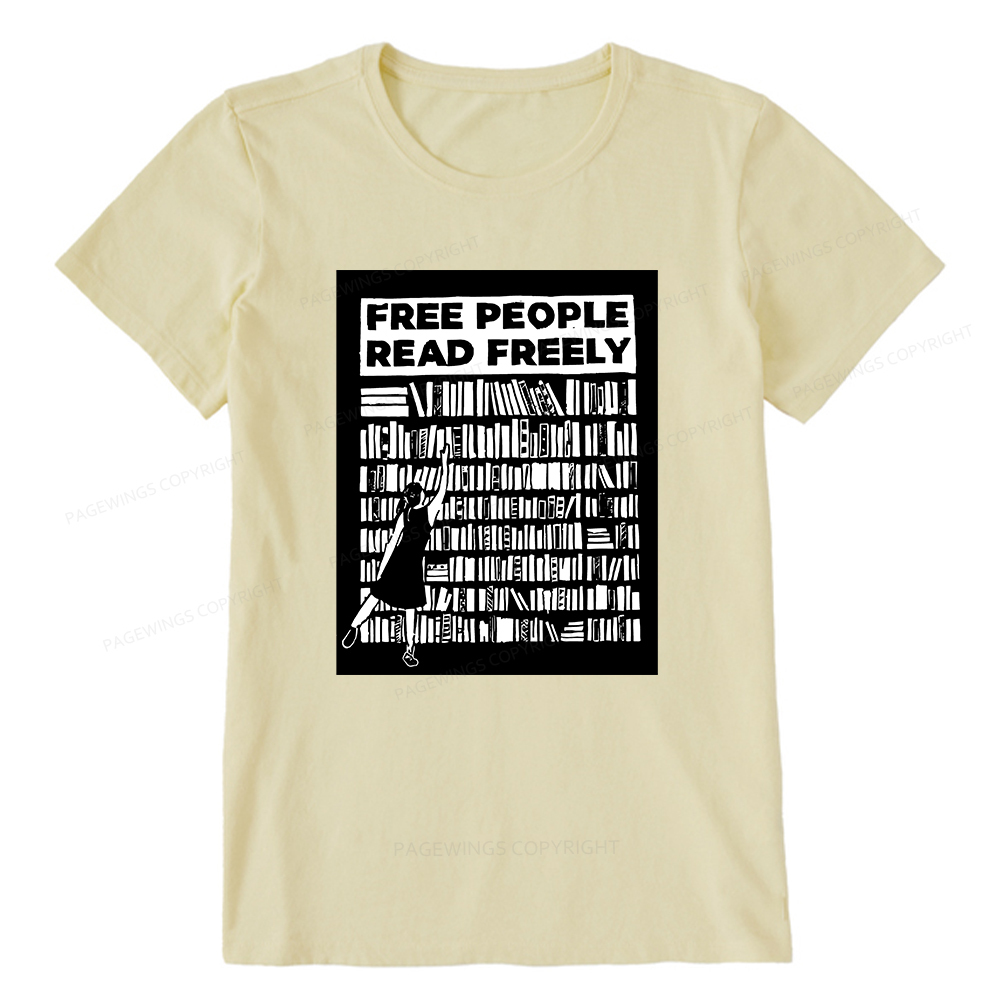 Pagewings Free People Read Freely Unisex Classic T-shirt
