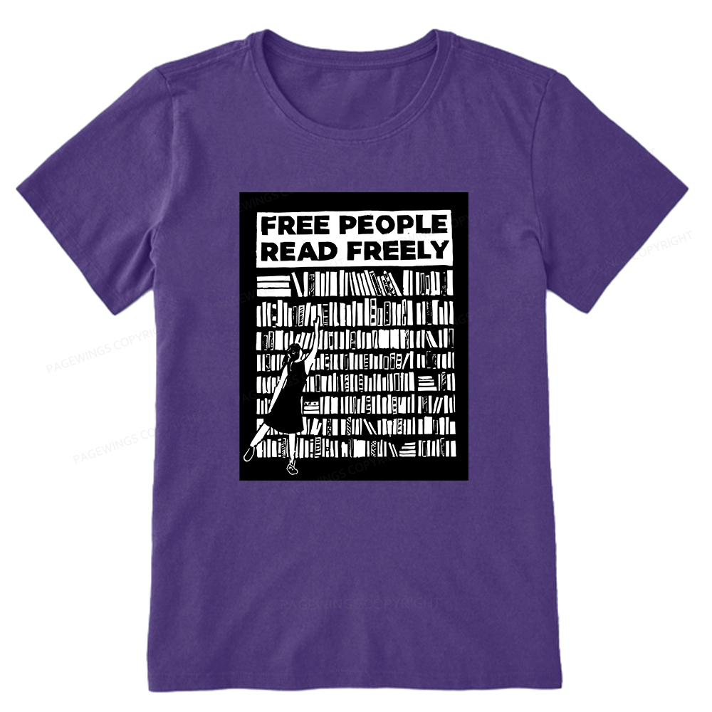 Pagewings Free People Read Freely Unisex Classic T-shirt