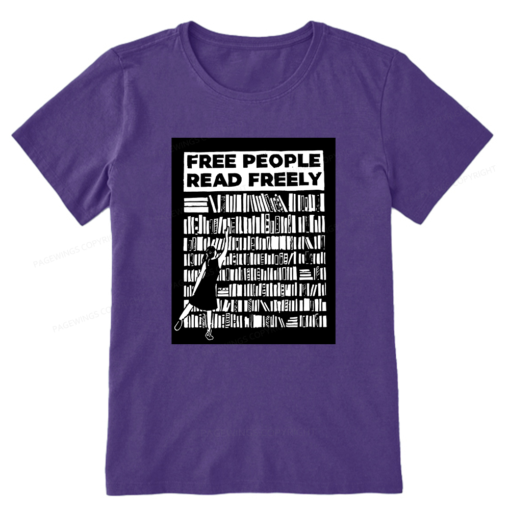 Pagewings Free People Read Freely Unisex Classic T-shirt