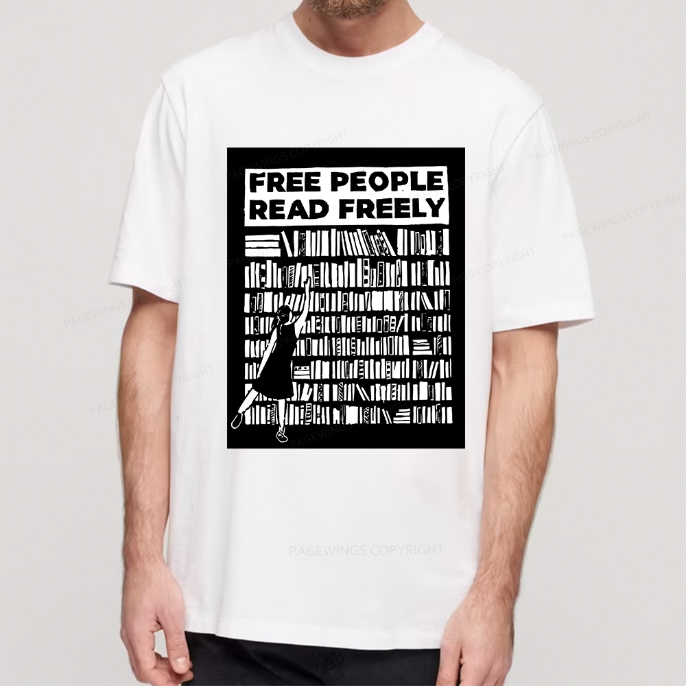 Pagewings Free People Read Freely Unisex Classic T-shirt