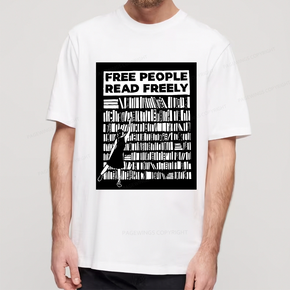 Pagewings Free People Read Freely Unisex Classic T-shirt